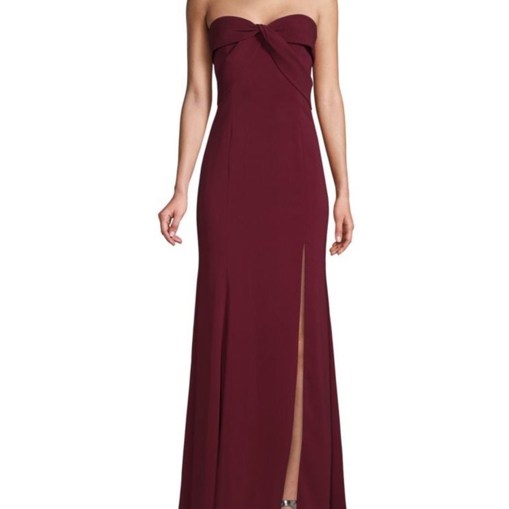 Jay Godfrey Cambridge Front-Twist Gown